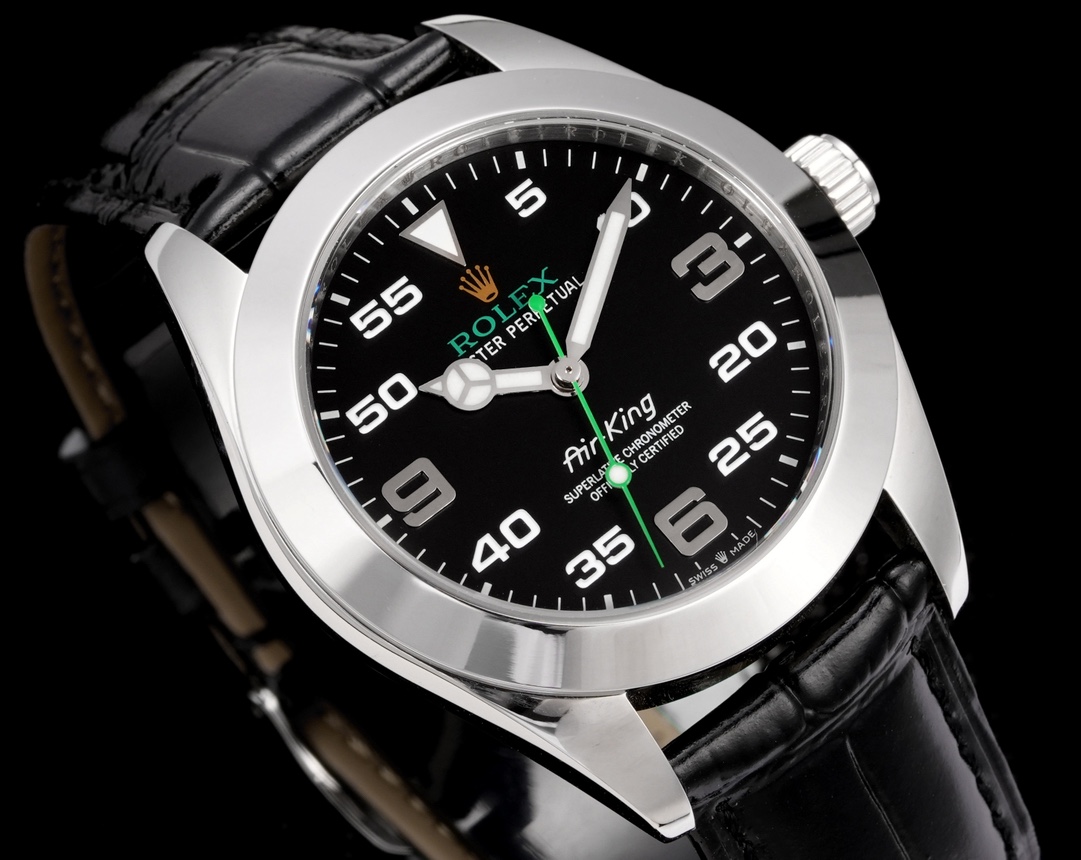 Rolex Watch 40mm Black / Green - watch0739 - Image 5