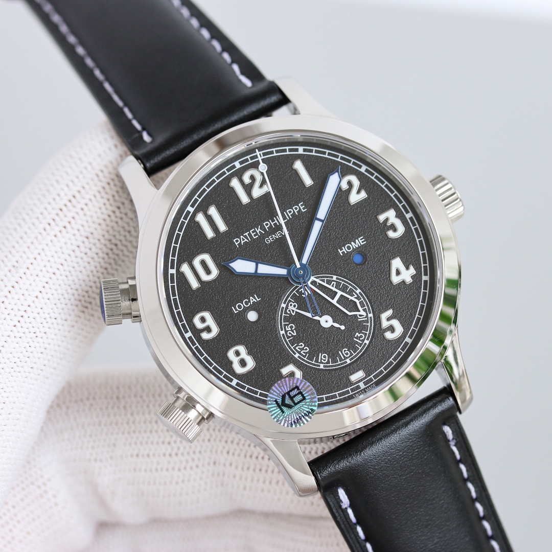 Patek Philippe Watch 42mm White / Blue - watch0750 - Image 5
