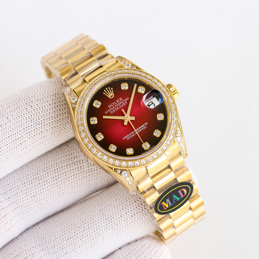 Rolex Datejust 31mm Silver - watch0766 - Image 5