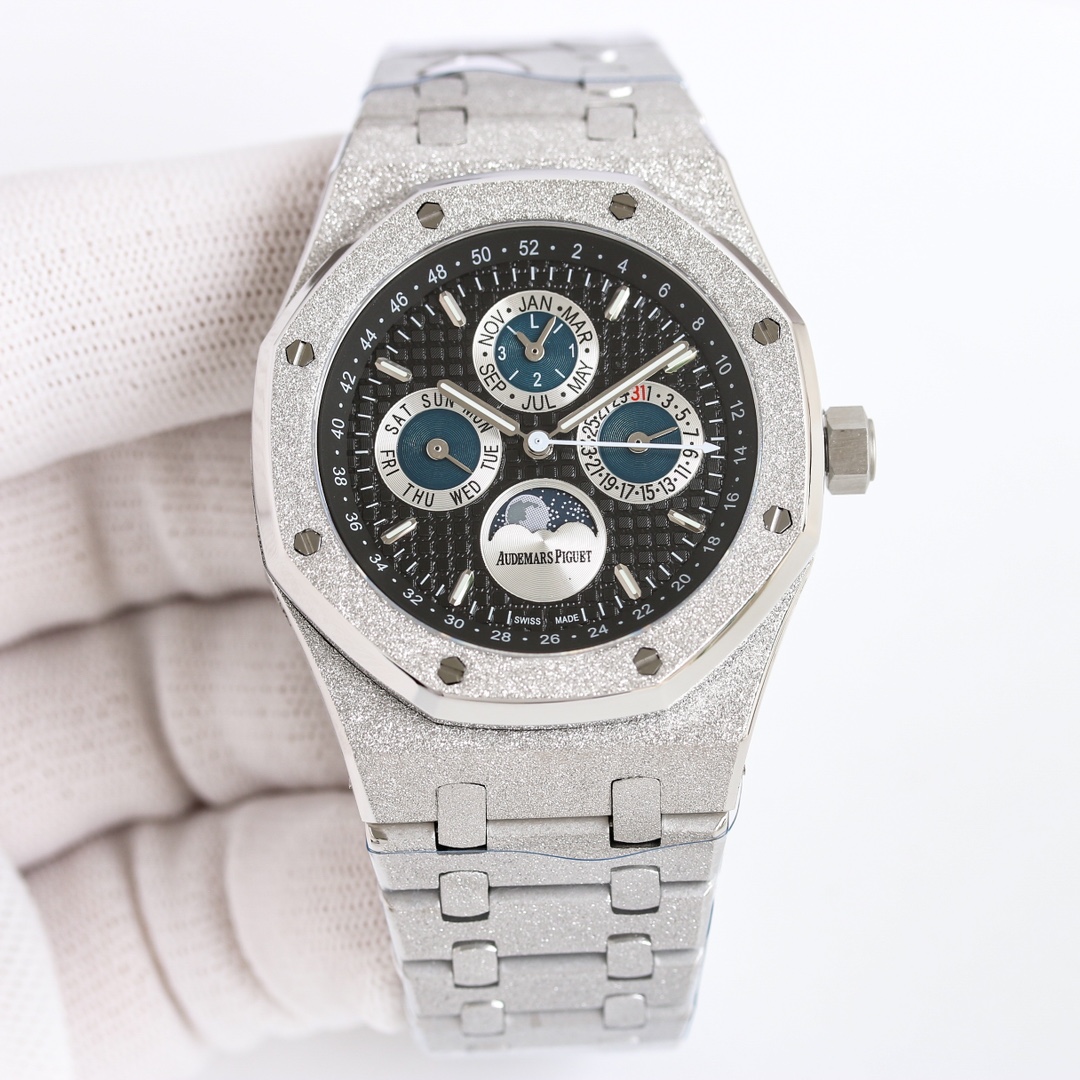 Audemars Piguet Royal Oak 41mm Silver - watch0782 - Image 5