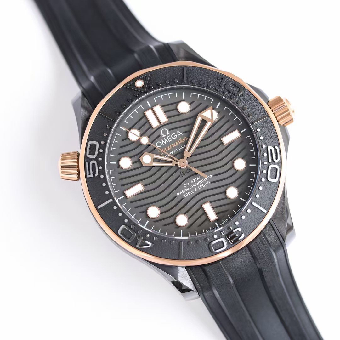 Omega Seamaster 43.5mm Black - watch0792 - Image 5