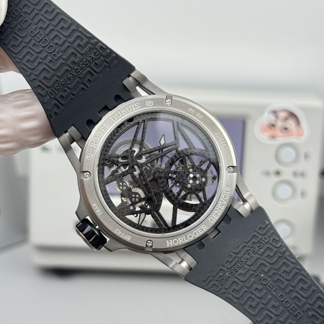 Classic Watch 45mm Black - watch0799 - Image 5