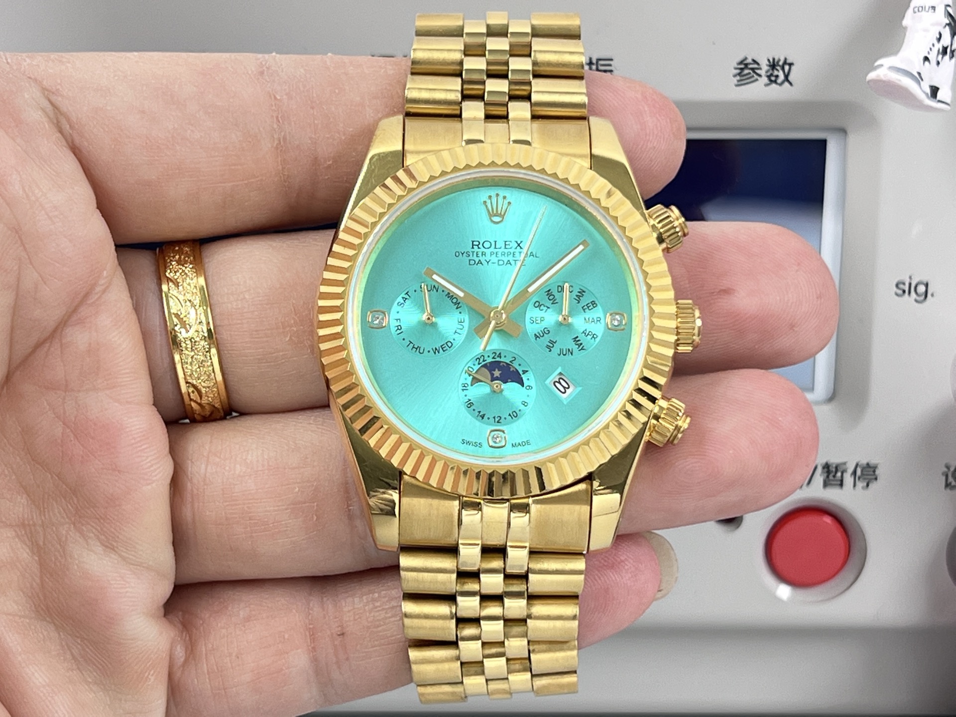 Rolex Watch 41mm Silver - watch0815 - Image 5