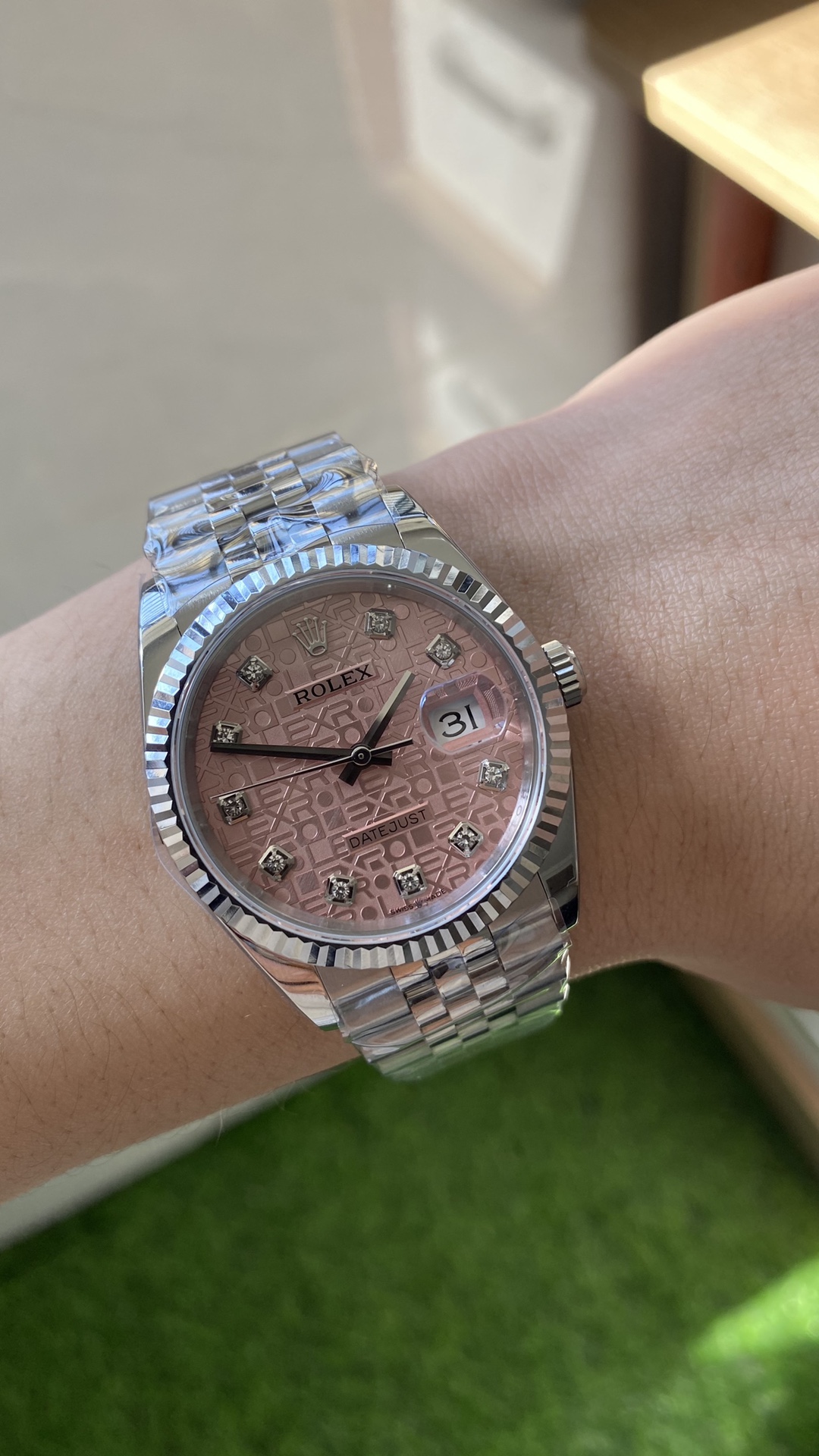 Rolex Datejust 36mm Blue / Silver - watch0824 - Image 5