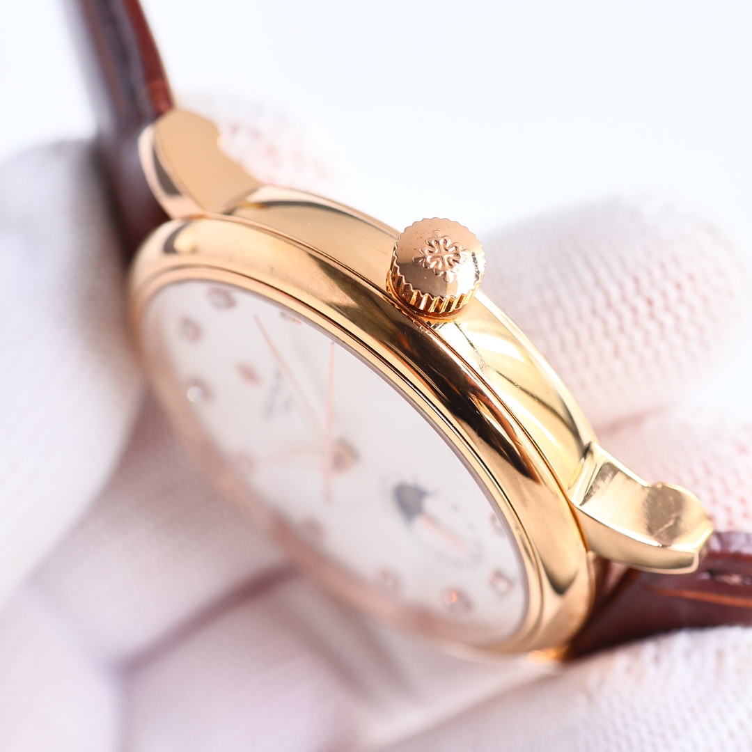 Patek Philippe Watch White / Gold - watch0829 - Image 5