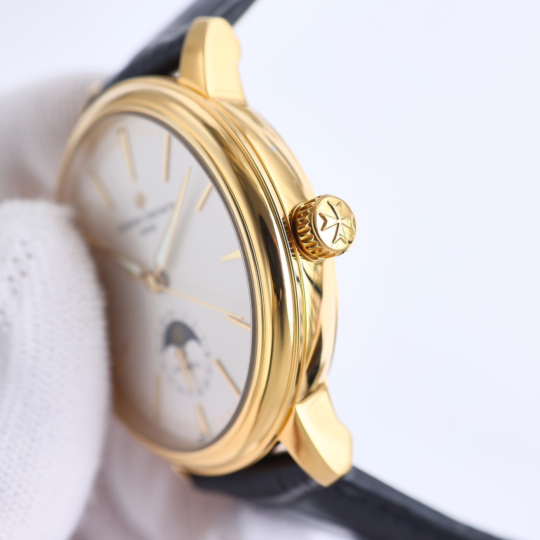 Vacheron Constantin Watch White / Gold - watch0834 - Image 5