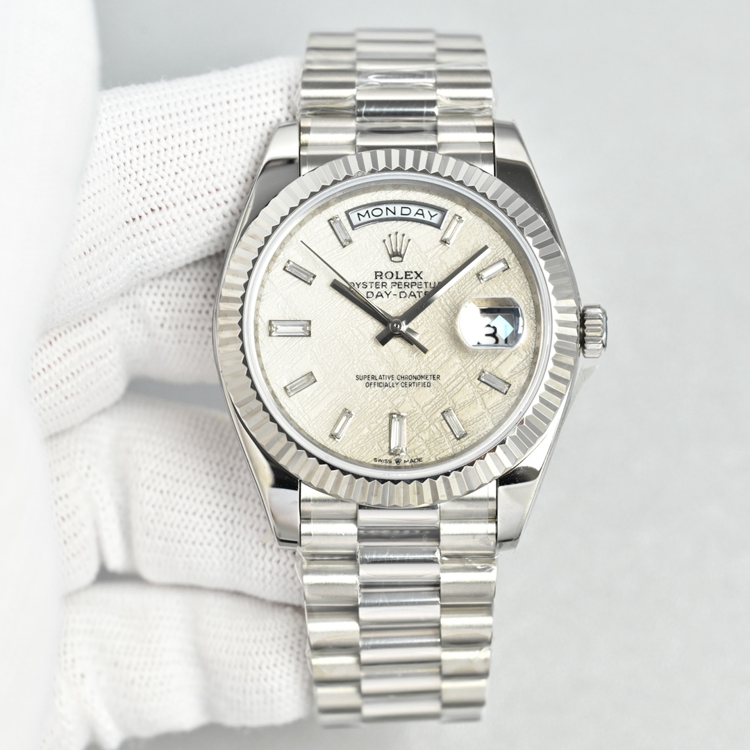 Rolex Day-Date 40mm Gold / Rose Gold - watch0909 - Image 5