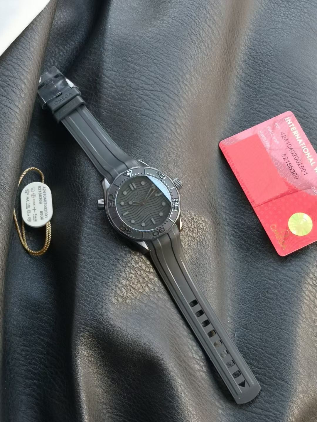 Omega Seamaster 43.5mm Black - watch0927 - Image 5