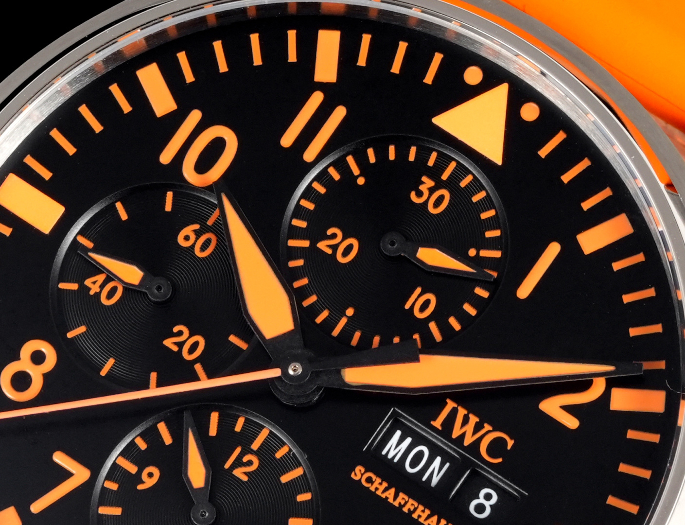 IWC Pilot Blue / Silver - watch0933 - Image 5