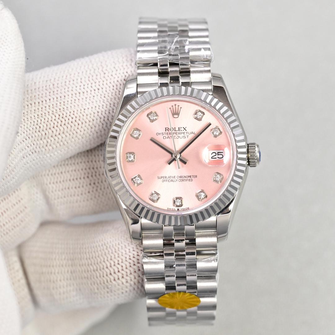 Rolex Datejust 31mm White - watch0936 - Image 5