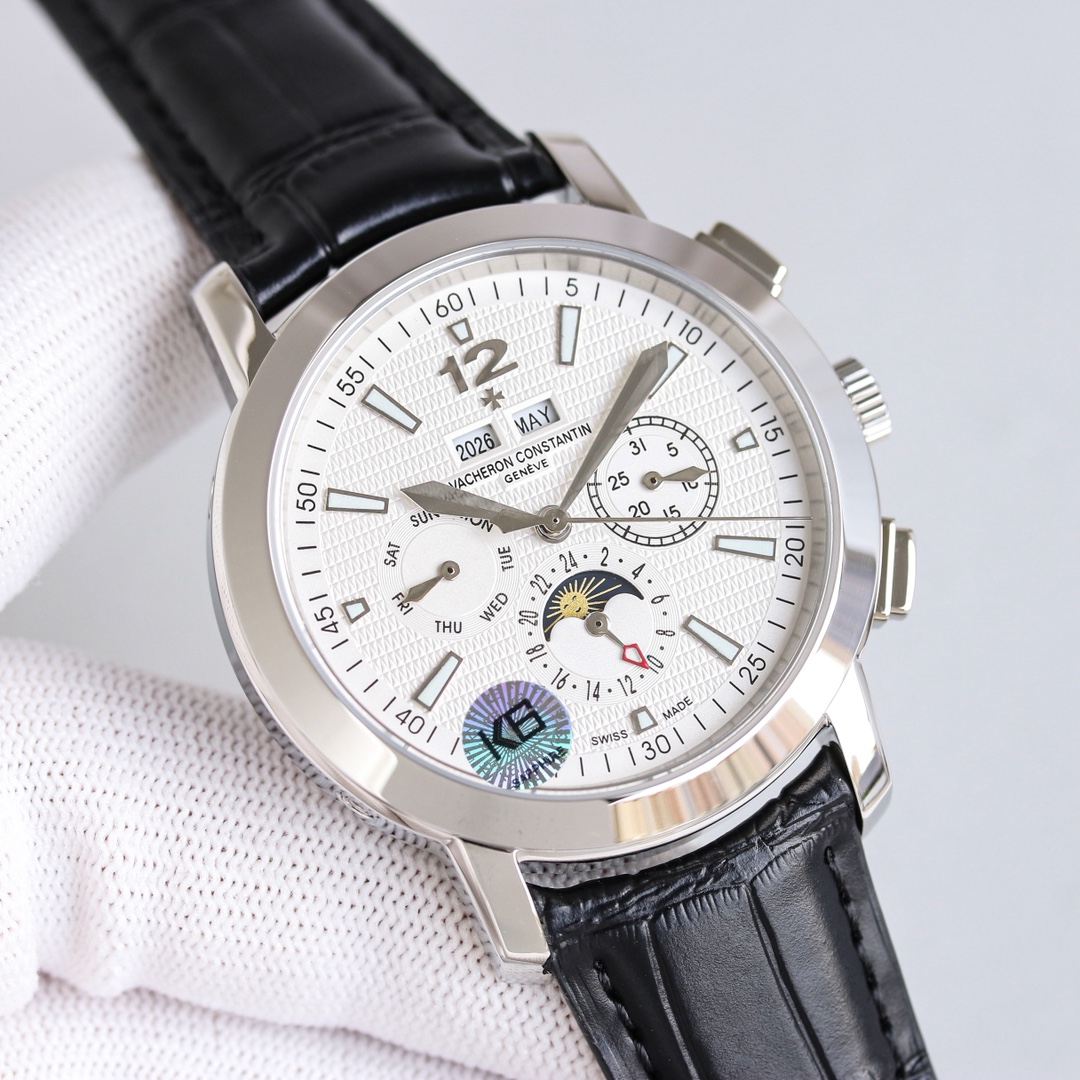 Vacheron Constantin Watch White / Rose Gold - watch0944 - Image 5