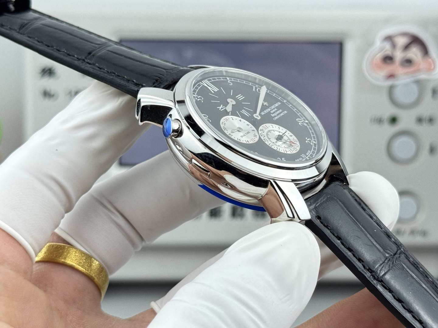 Vacheron Constantin Watch 40mm White / Gold - watch0955 - Image 5