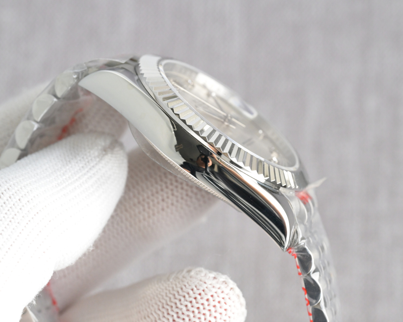 Rolex Datejust 41mm Silver - watch0977 - Image 5