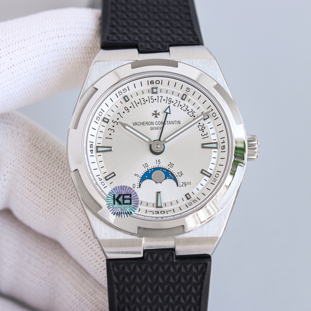 Vacheron Constantin Watch 41mm White / Rose Gold - watch0986 - Image 5