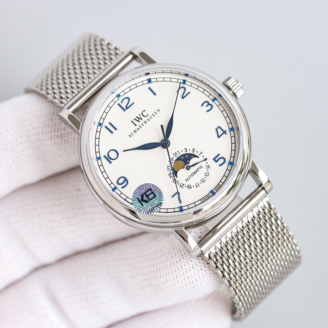 IWC Watch 39mm Rose Gold / Silver - watch1018 - Image 5