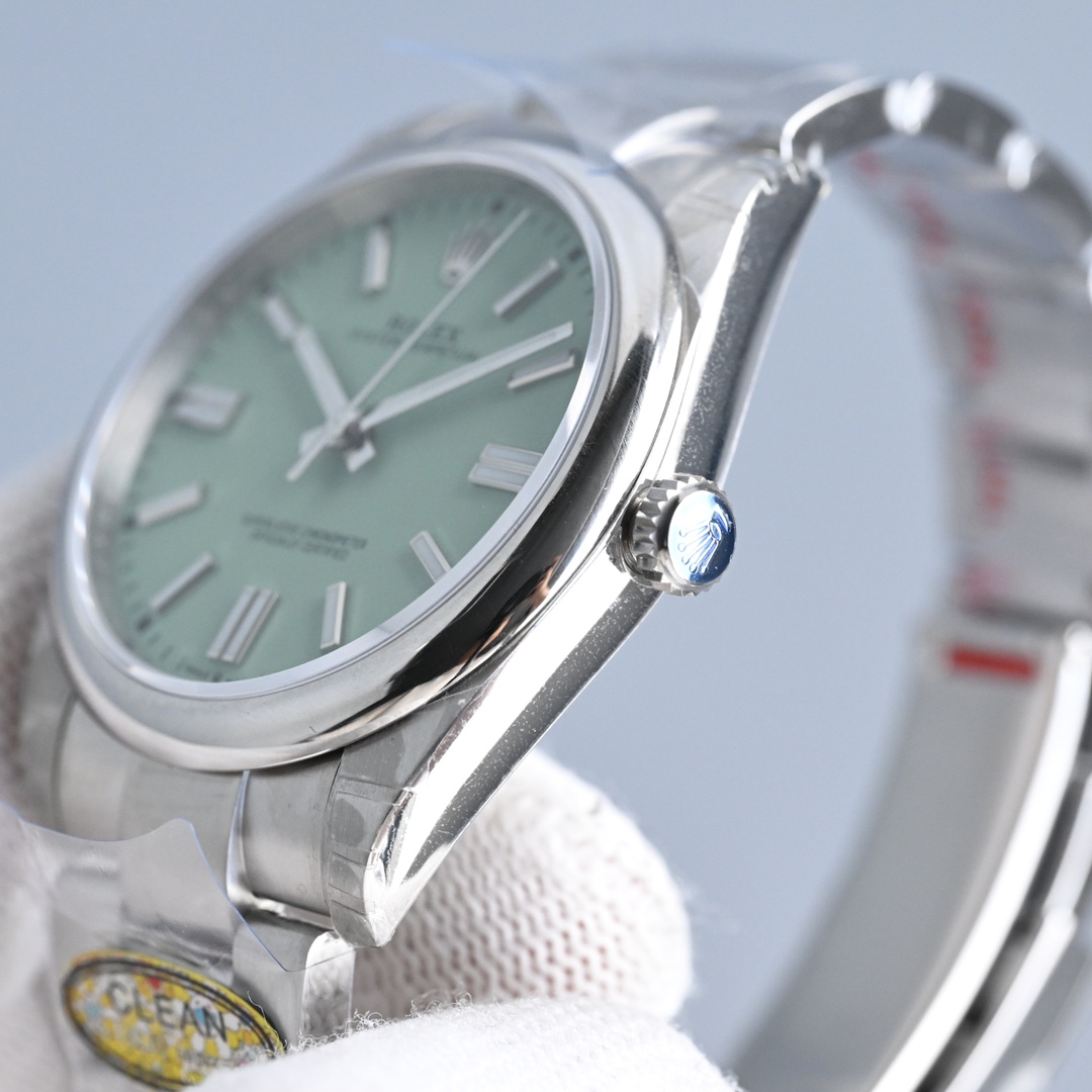 Rolex Oyster Perpetual 41mm Silver - watch1025 - Image 5