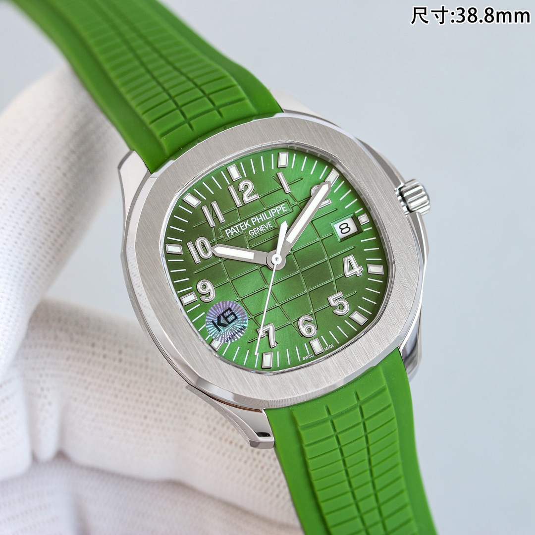 Patek Philippe Aquanaut 38.8mm White / Silver - watch1028 - Image 5