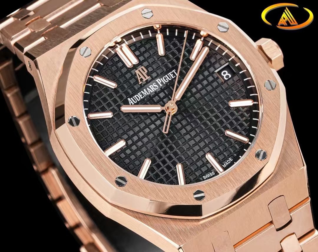 Audemars Piguet Royal Oak Blue / Gold - watch1061 - Image 5