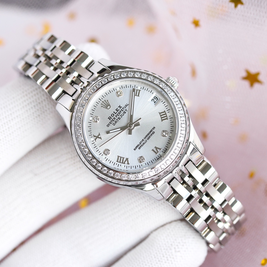 Rolex Watch Silver - watch1072 - Image 5