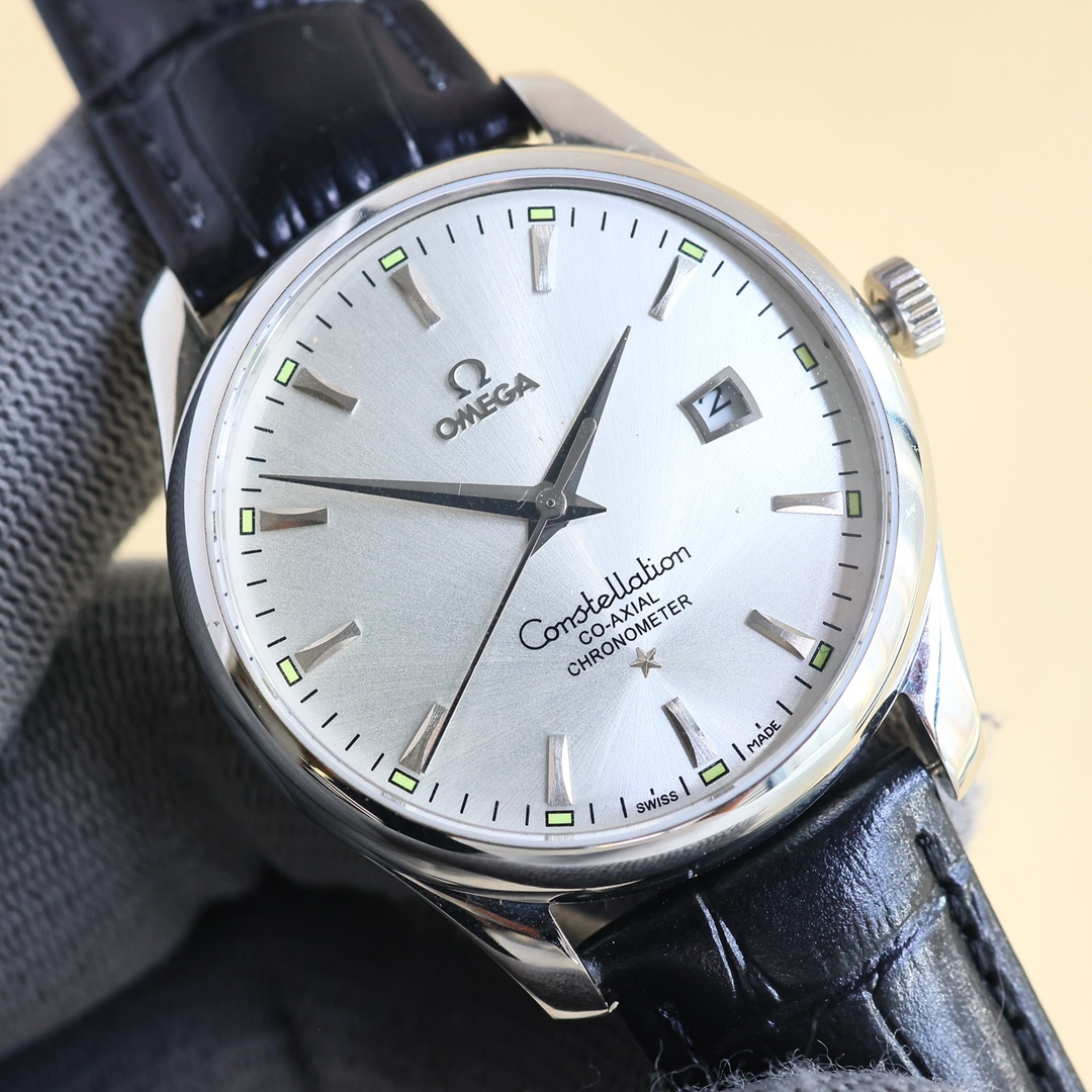Omega De Ville 39.5mm Silver - watch1074 - Image 5