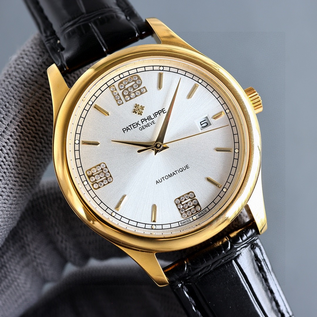 Patek Philippe Watch 40mm Silver - watch1077 - Image 5