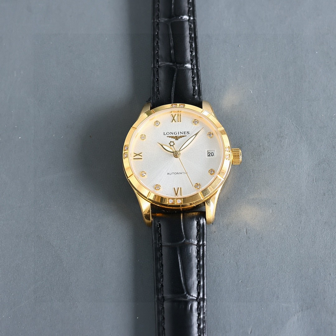 Longines Watch Silver - watch1079 - Image 5