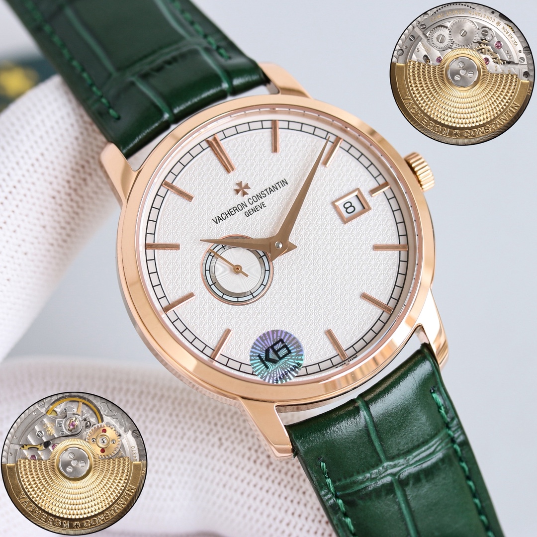 Vacheron Constantin Watch 38mm White / Gold - watch1089 - Image 5