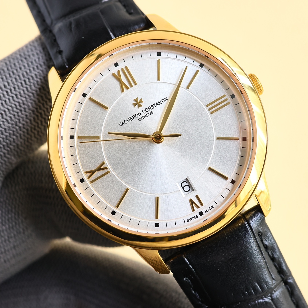 Vacheron Constantin Watch 40mm Silver - watch1097 - Image 5