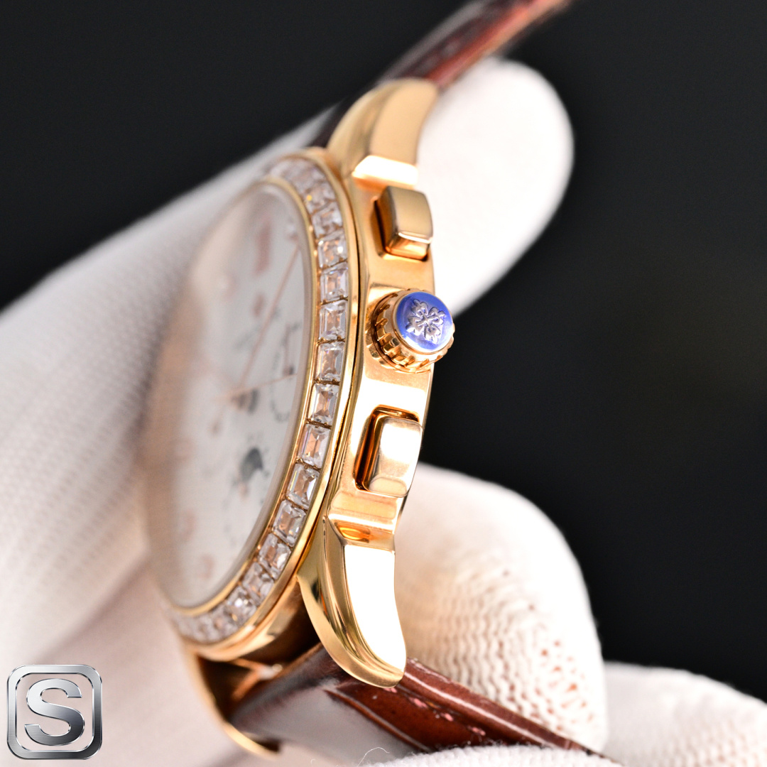Patek Philippe Watch 41mm White / Gold - watch1114 - Image 5