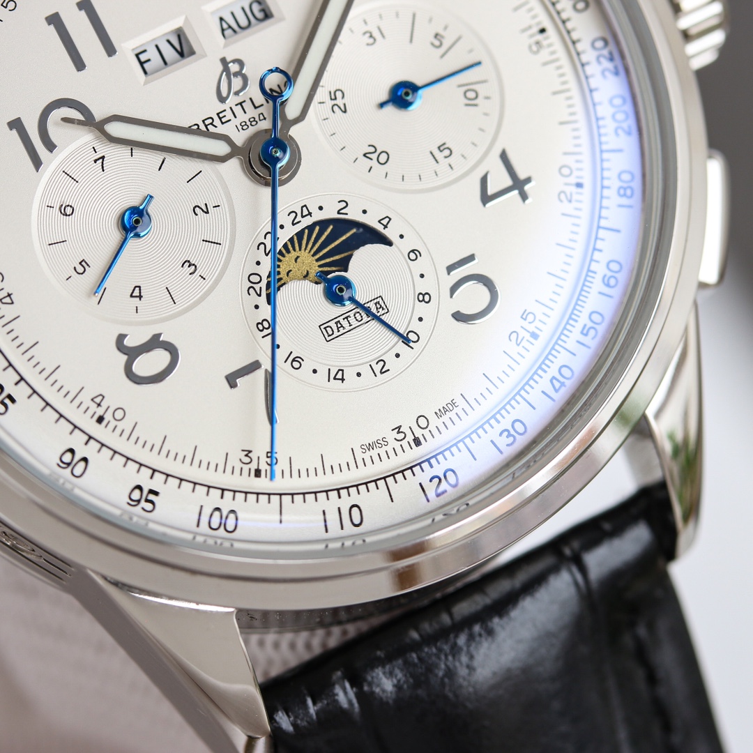Breitling Watch 42mm White / Gold - watch1118 - Image 5