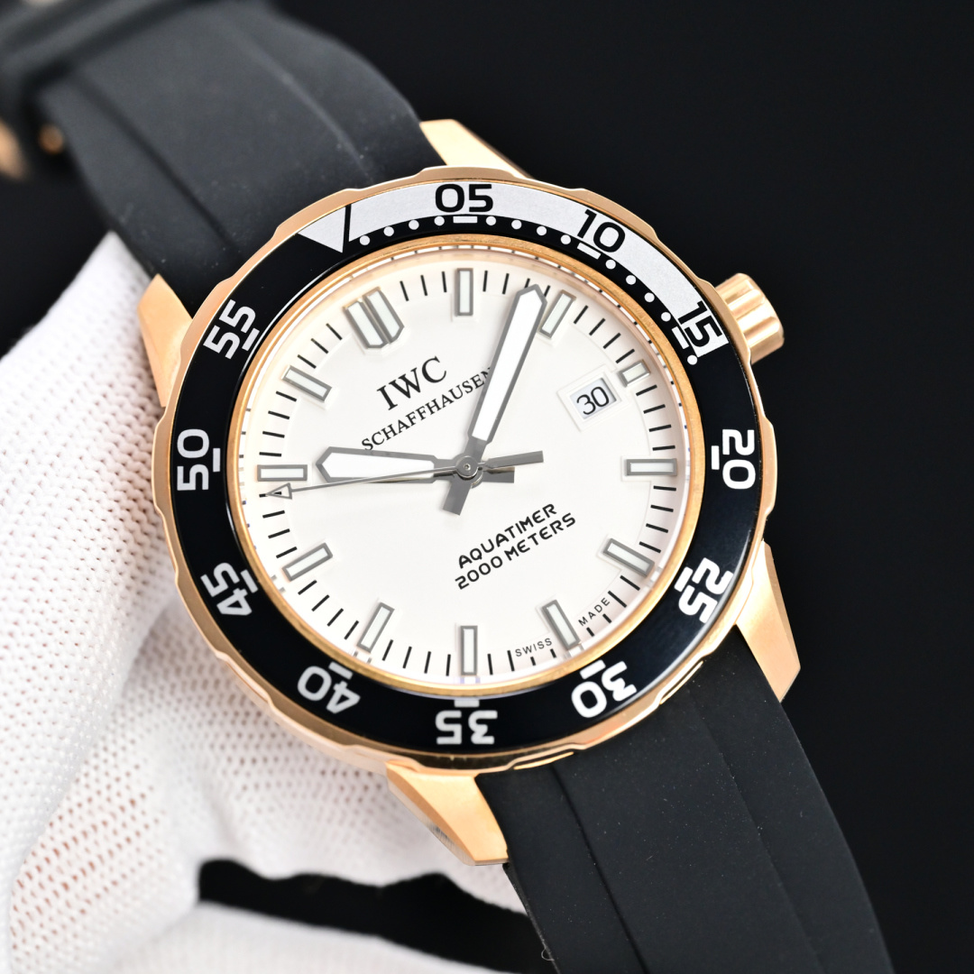 IWC Watch 44mm White / Silver - watch1126 - Image 5
