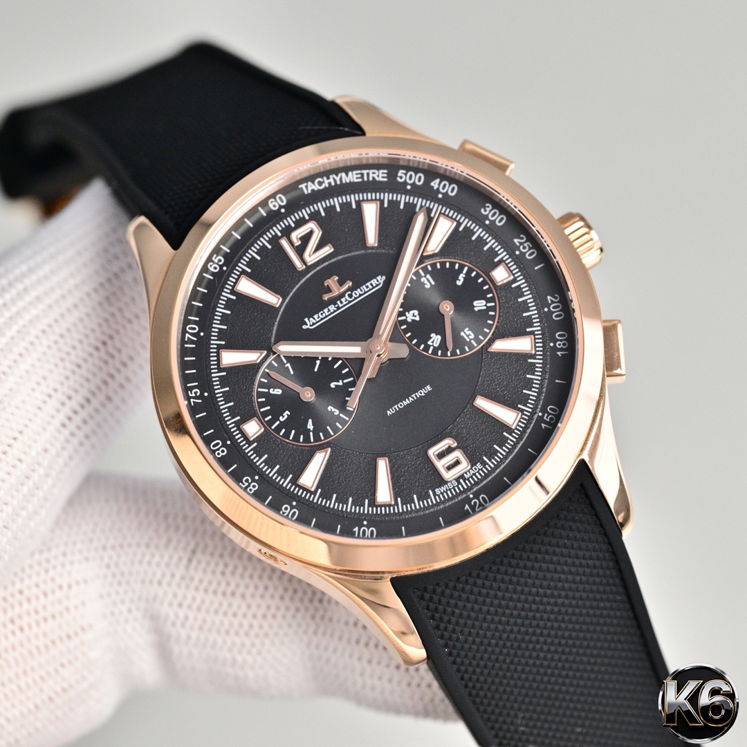 Jaeger-LeCoultre Watch 42mm White / Rose Gold - watch1145 - Image 5