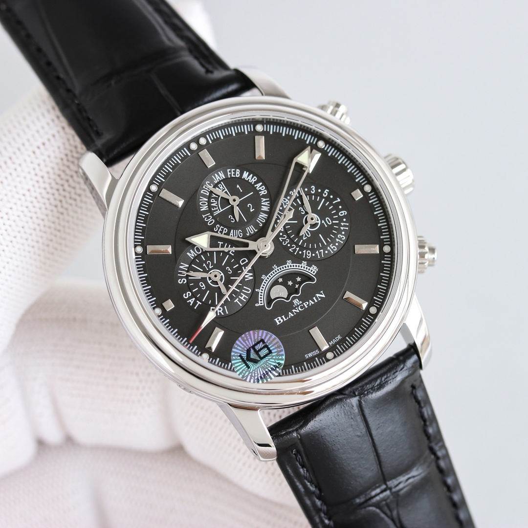 Classic Watch 40mm Black / White - watch1181 - Image 5