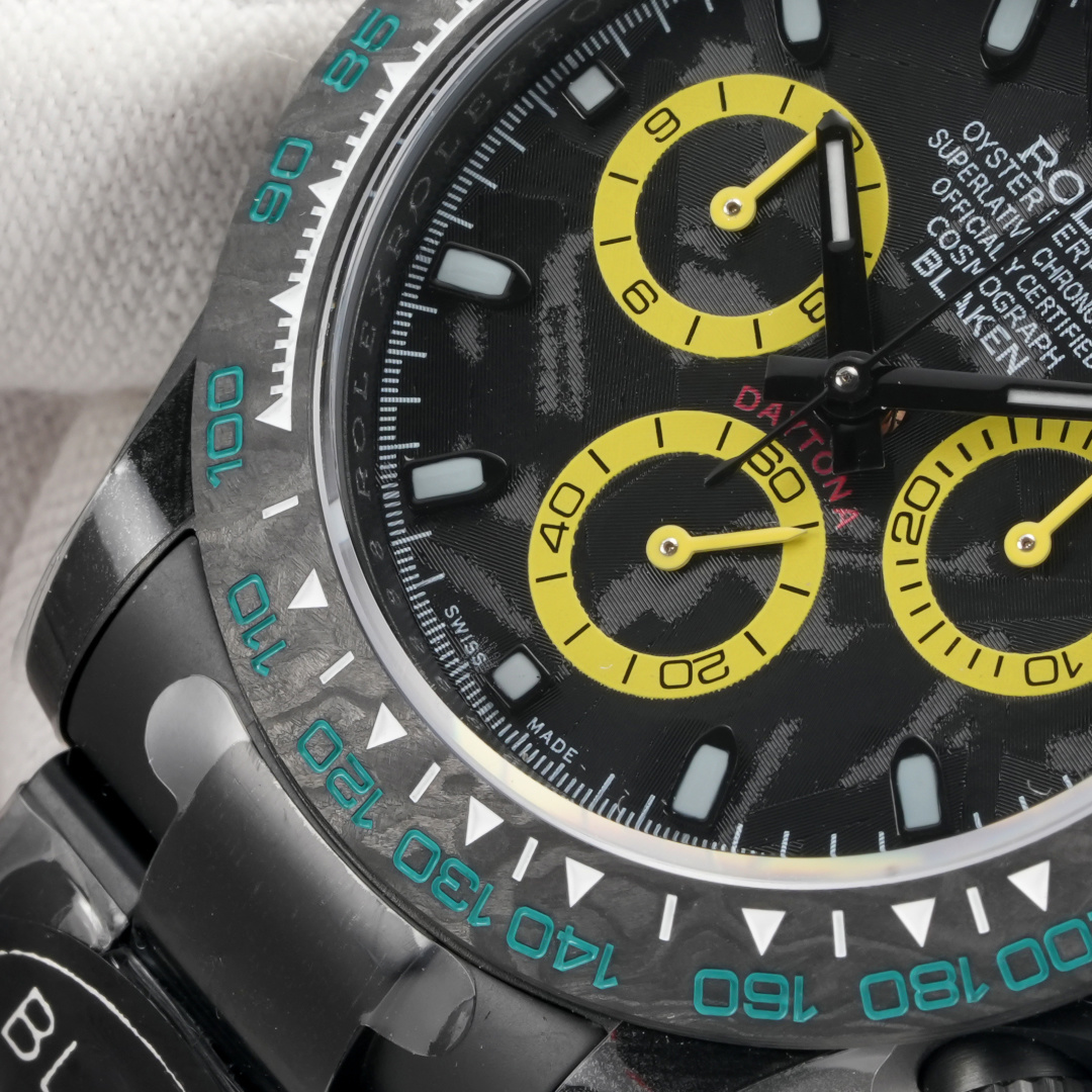 Rolex Daytona 40mm Black / Silver - watch1206 - Image 5