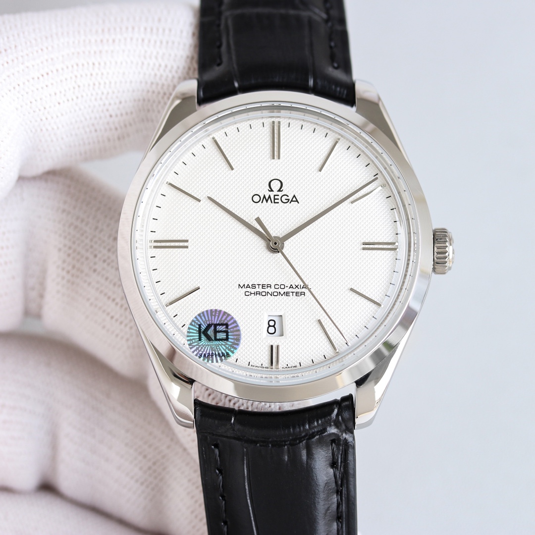 Classic Watch 40mm White / Blue - watch1229 - Image 5