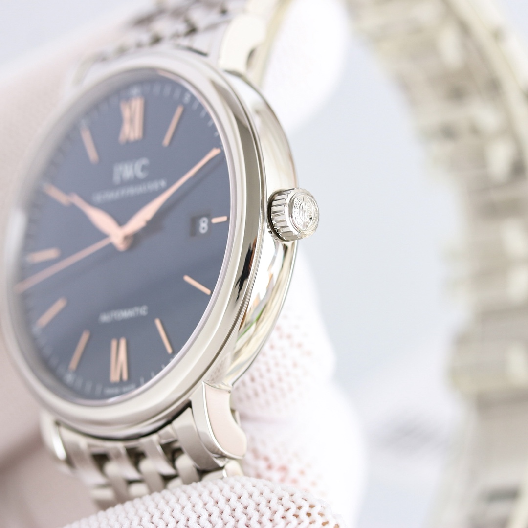 IWC Watch 40mm Blue / Gold - watch1241 - Image 5