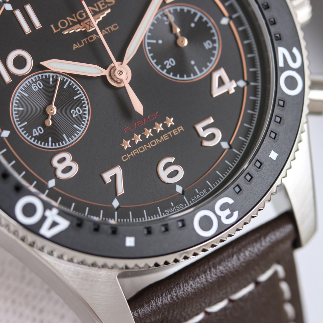 Longines Watch 42mm Black / Blue - watch1249 - Image 5