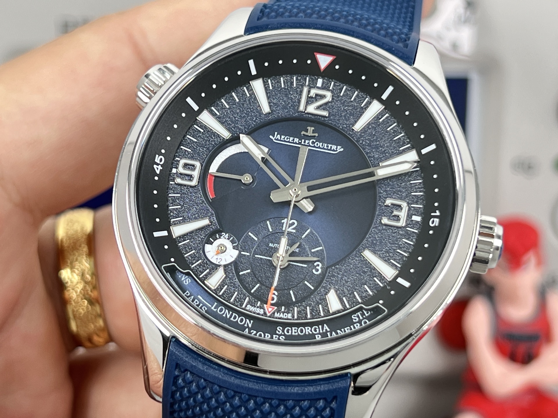 Jaeger-LeCoultre Watch 42mm Black / White - watch1271 - Image 5