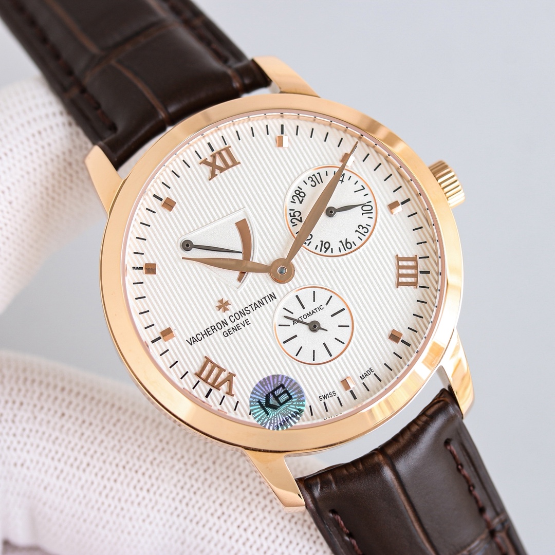 Vacheron Constantin Watch 40mm White / Gold - watch1346 - Image 5