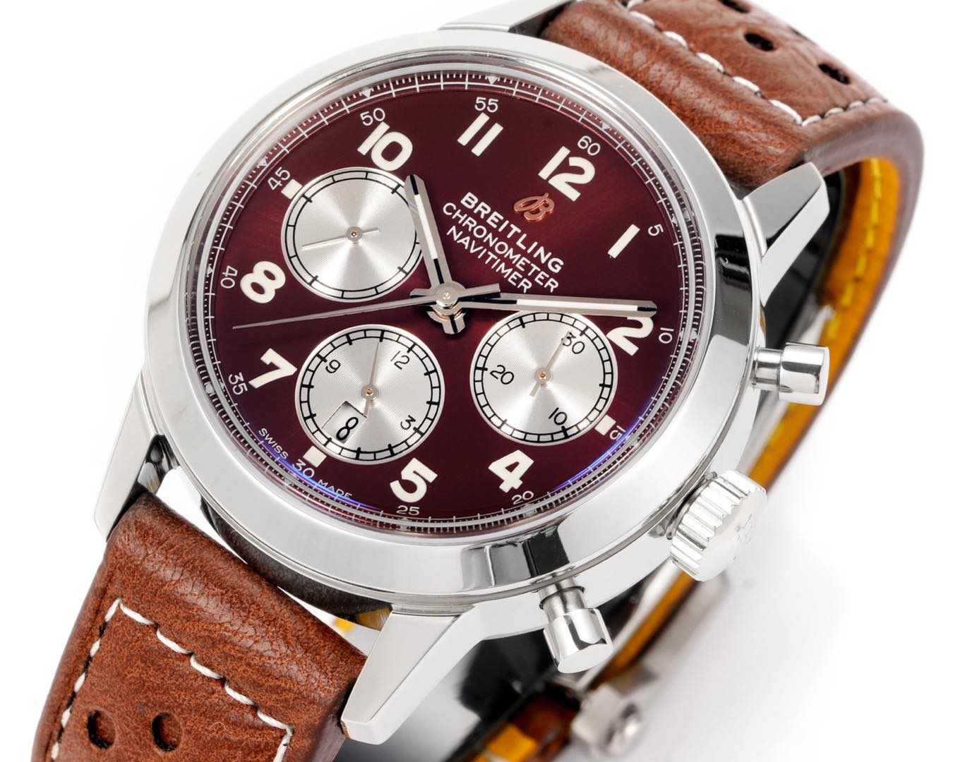Breitling Watch 41mm Silver - watch1374 - Image 5