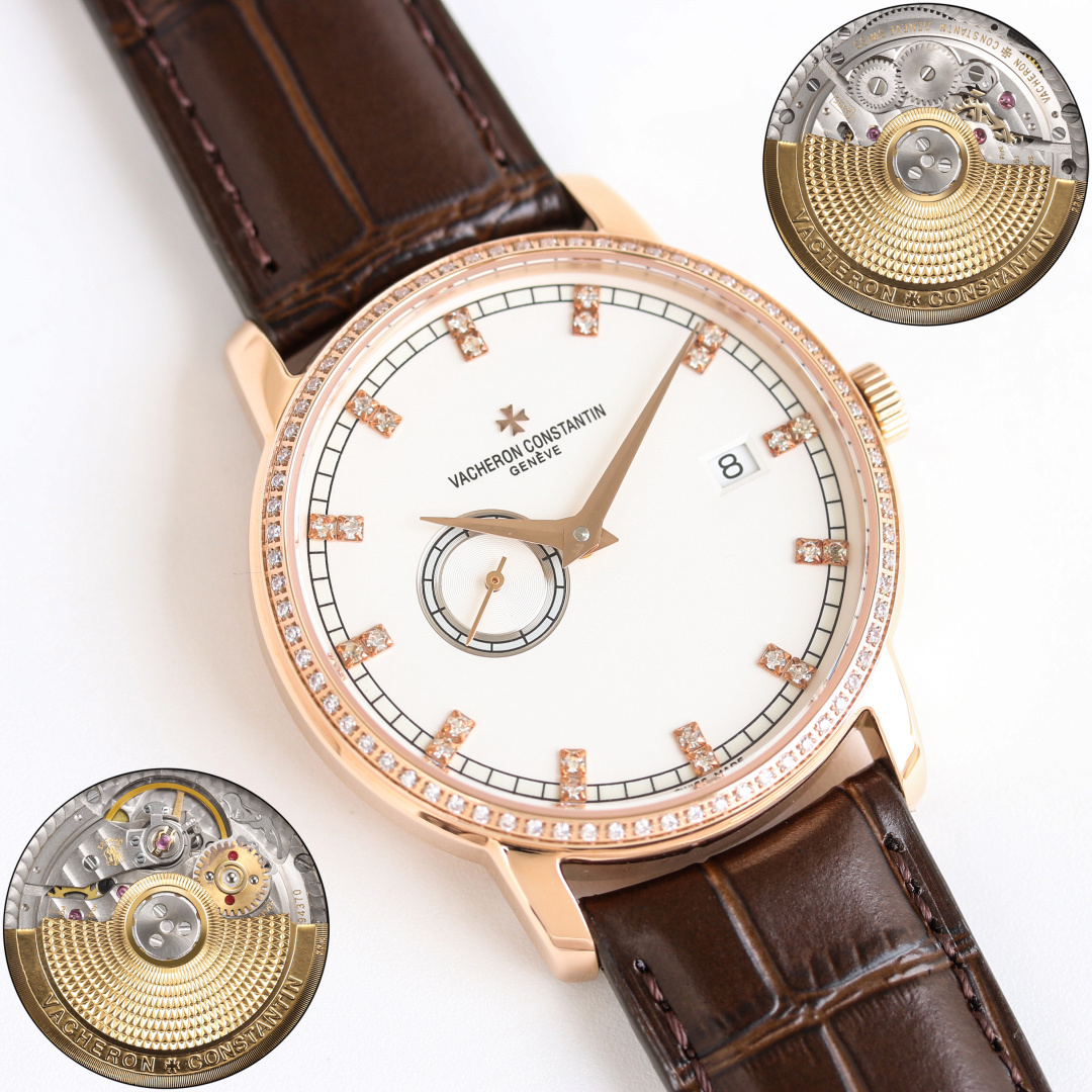 Vacheron Constantin Watch 38mm White / Gold - watch1391 - Image 5