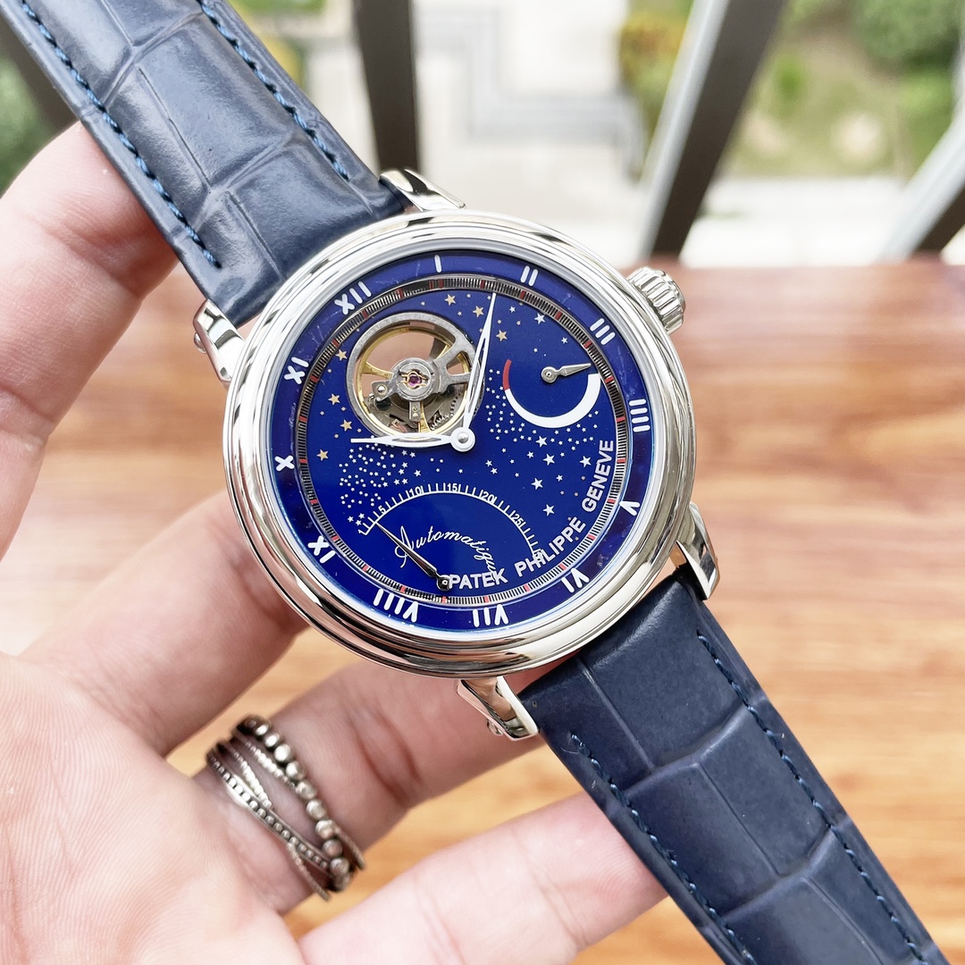 Patek Philippe Watch 43mm Rose Gold - watch1410 - Image 5