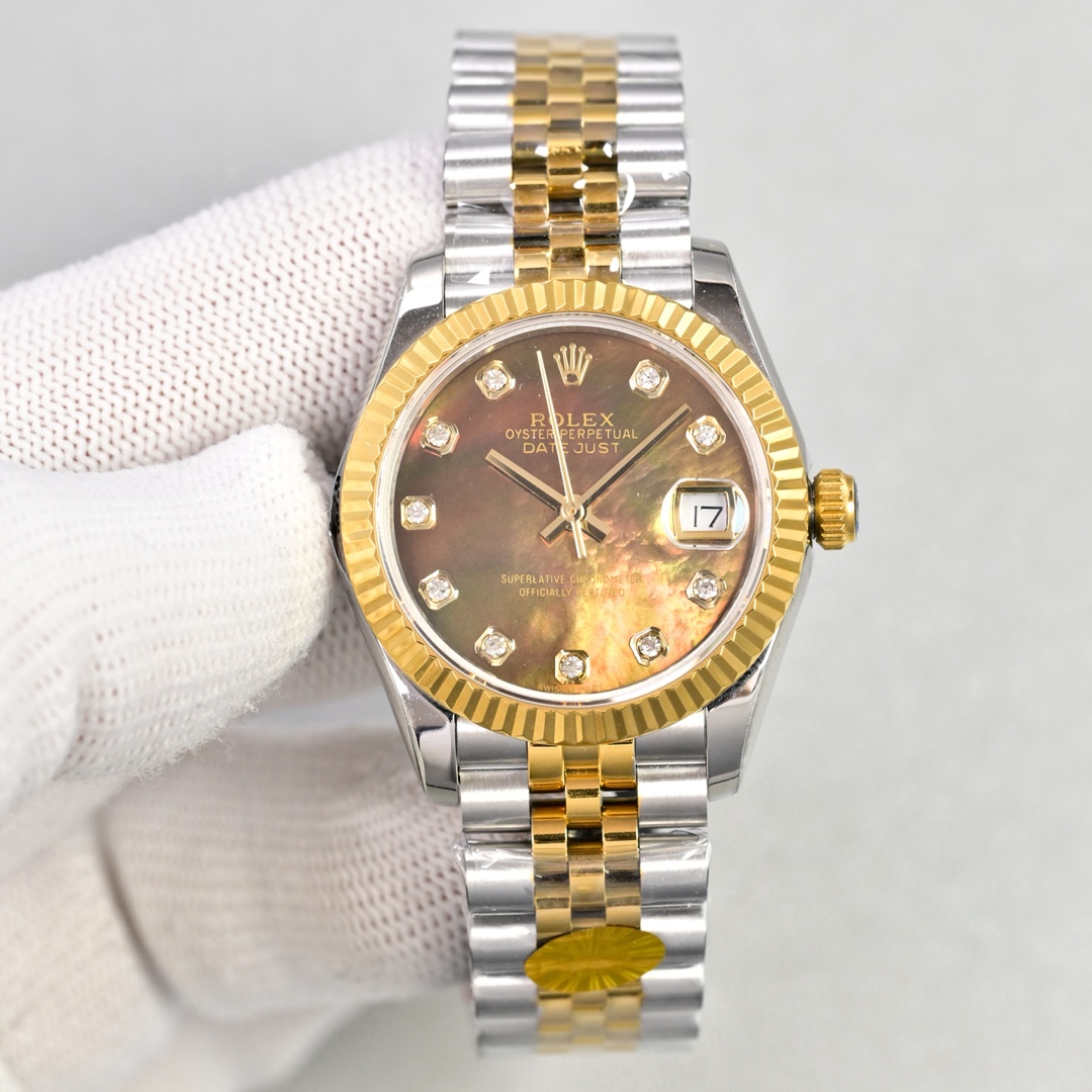 Rolex Datejust 31mm White - watch1418 - Image 5