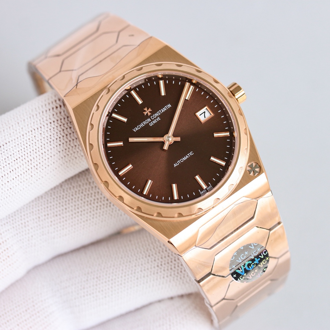 Vacheron Constantin Watch 37mm Gold / Rose Gold - watch1430 - Image 5