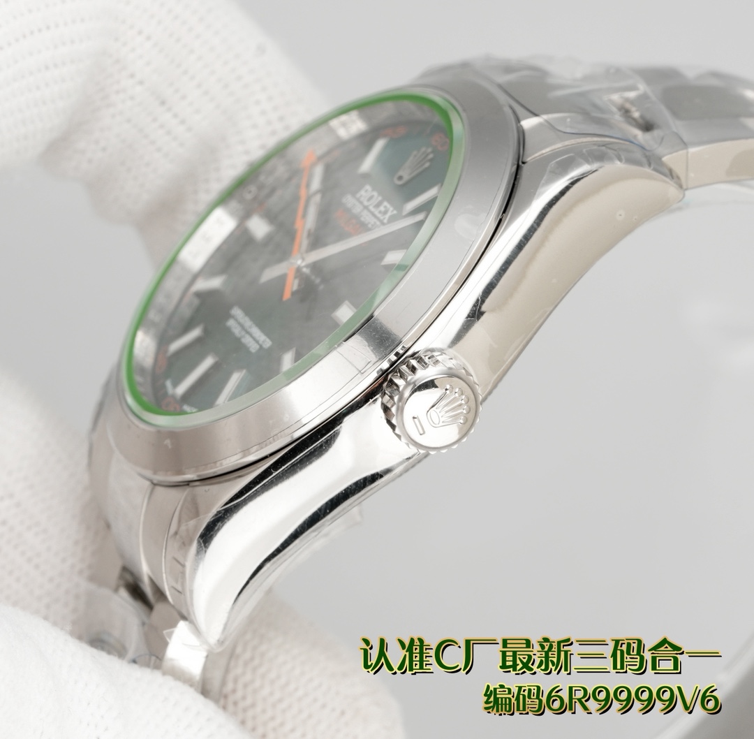 Rolex Watch 40mm Blue / Green - watch1436 - Image 5
