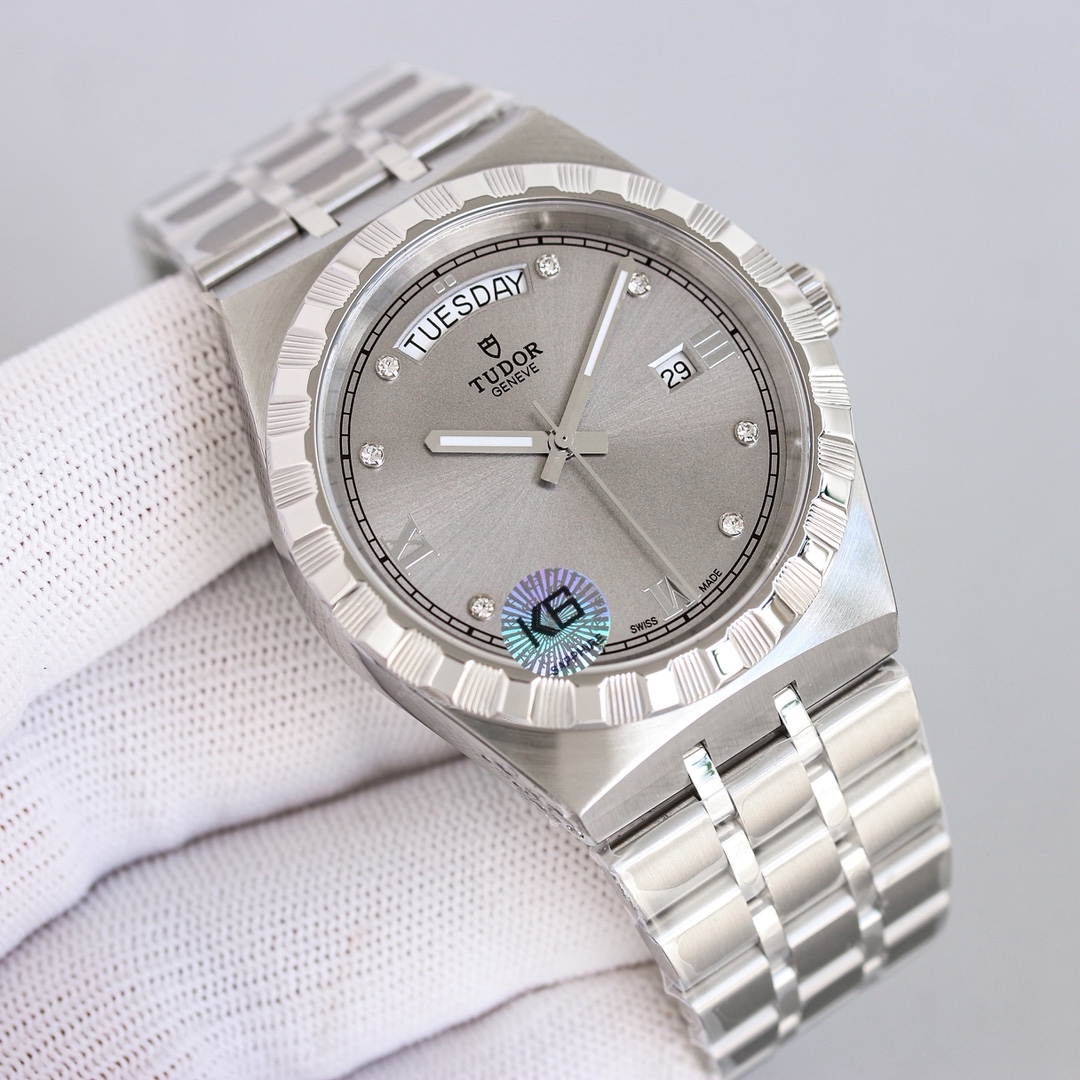 Tudor Watch 41mm Black - watch1509 - Image 5