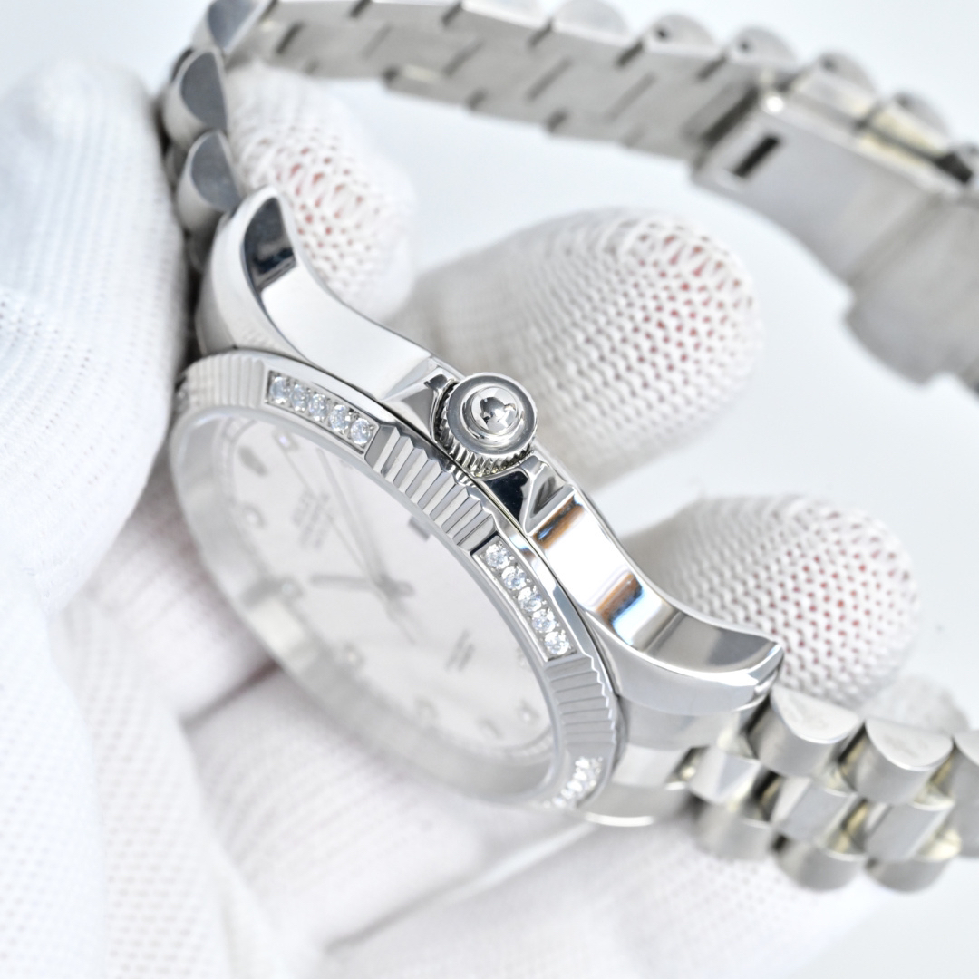 Longines Watch White / Gold - watch1513 - Image 5