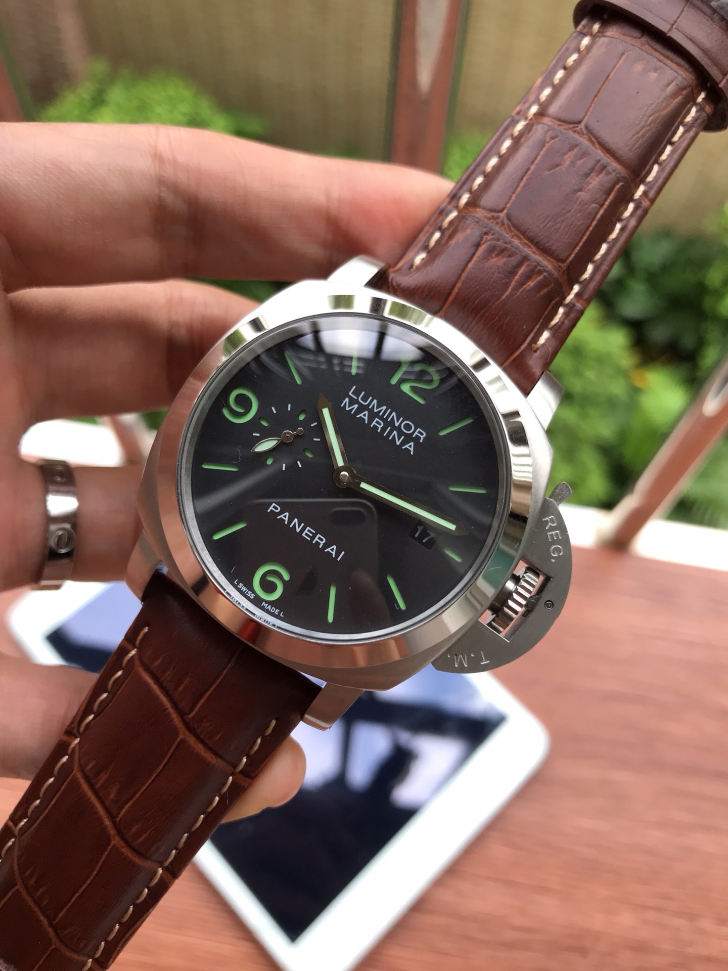 Panerai Watch 44mm Silver - watch1545 - Image 5