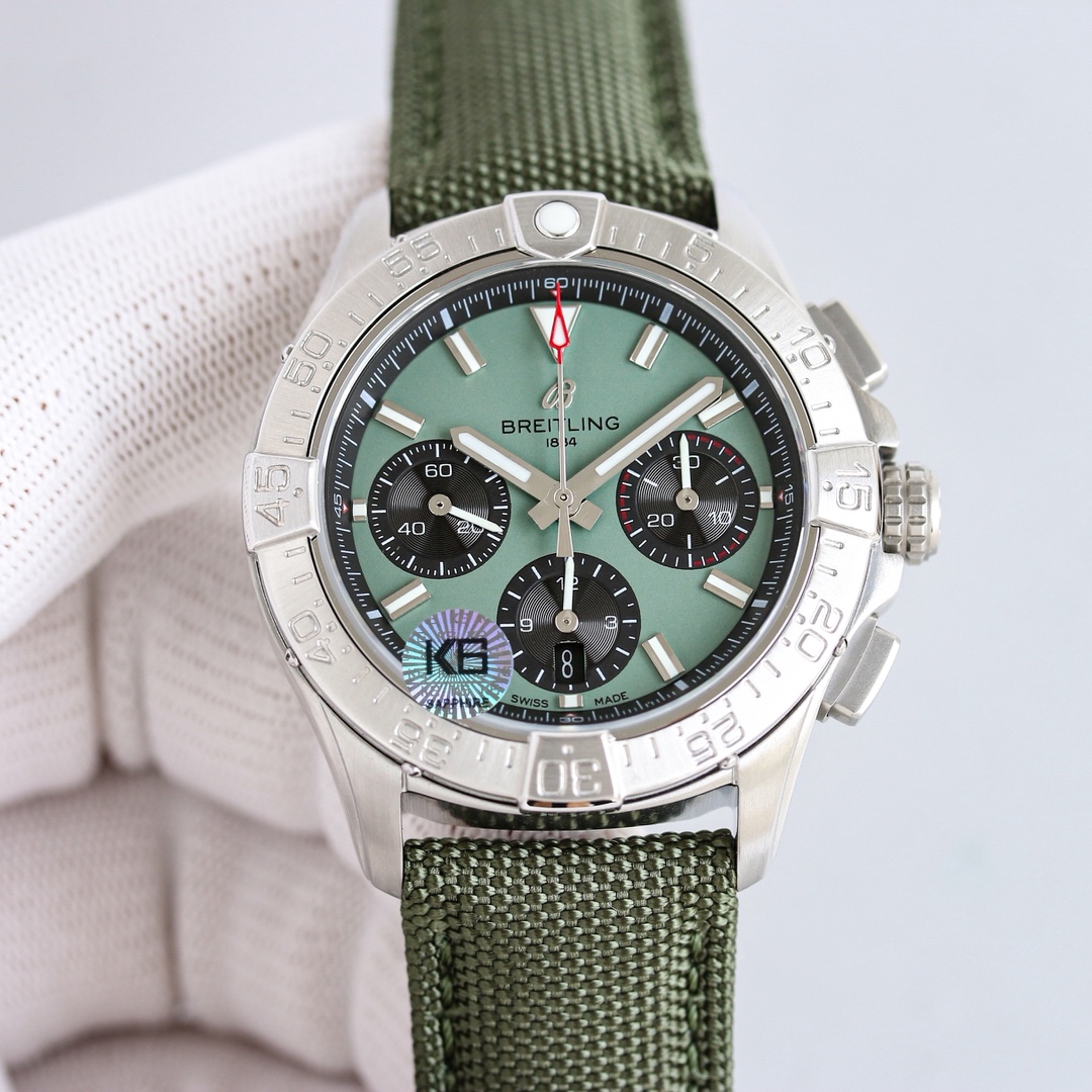 Breitling Watch 44mm White / Silver - watch1567 - Image 5