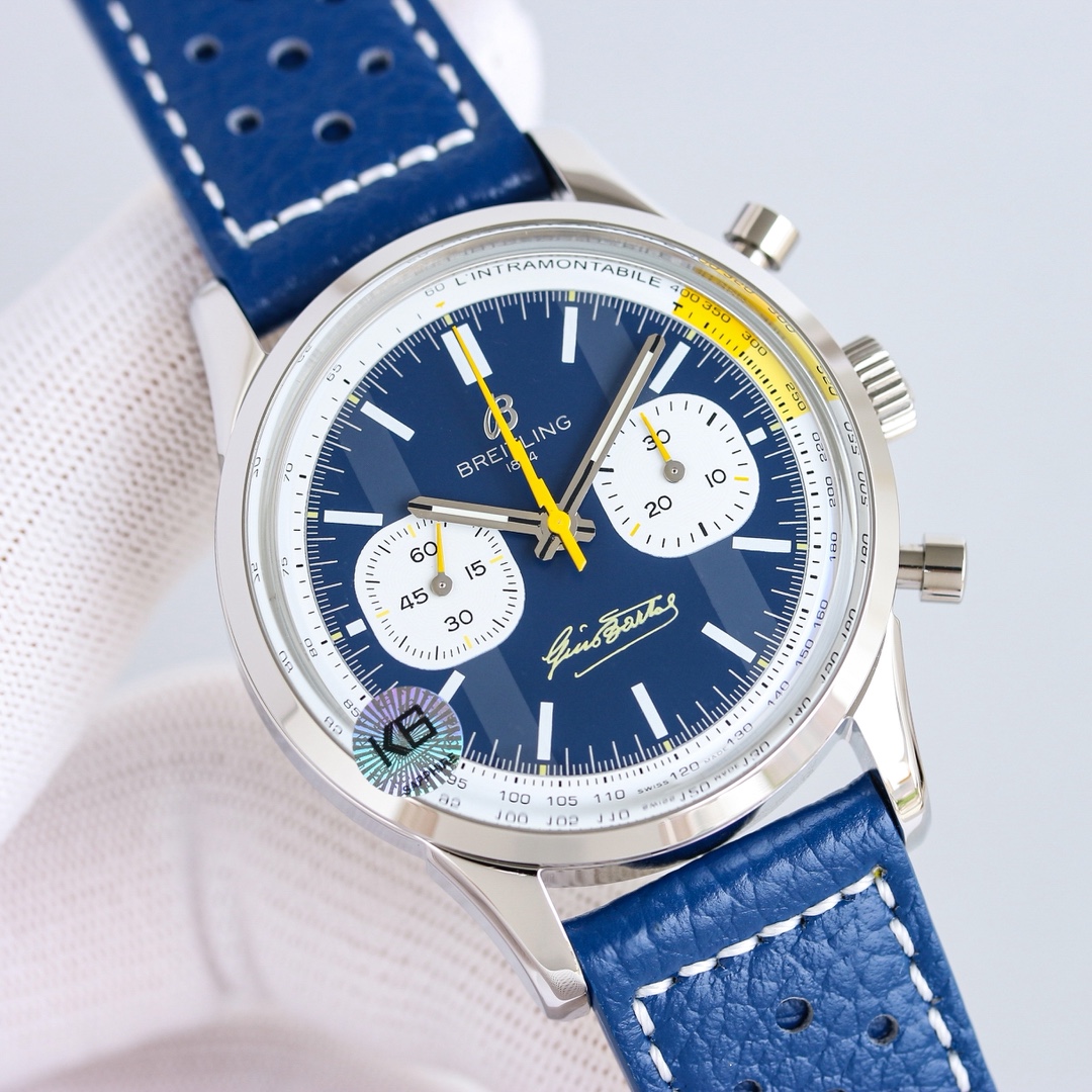 Breitling Navitimer 42mm Black / White - watch1571 - Image 5